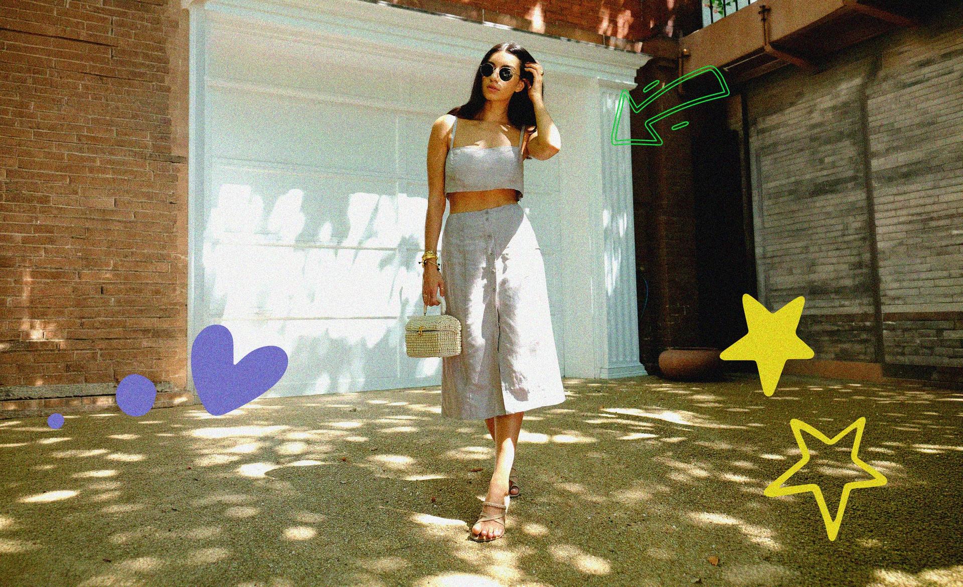 The Structured Shoulder Is Back in Everyday T-Shirts — Here's How to Wear It Now — Fashion