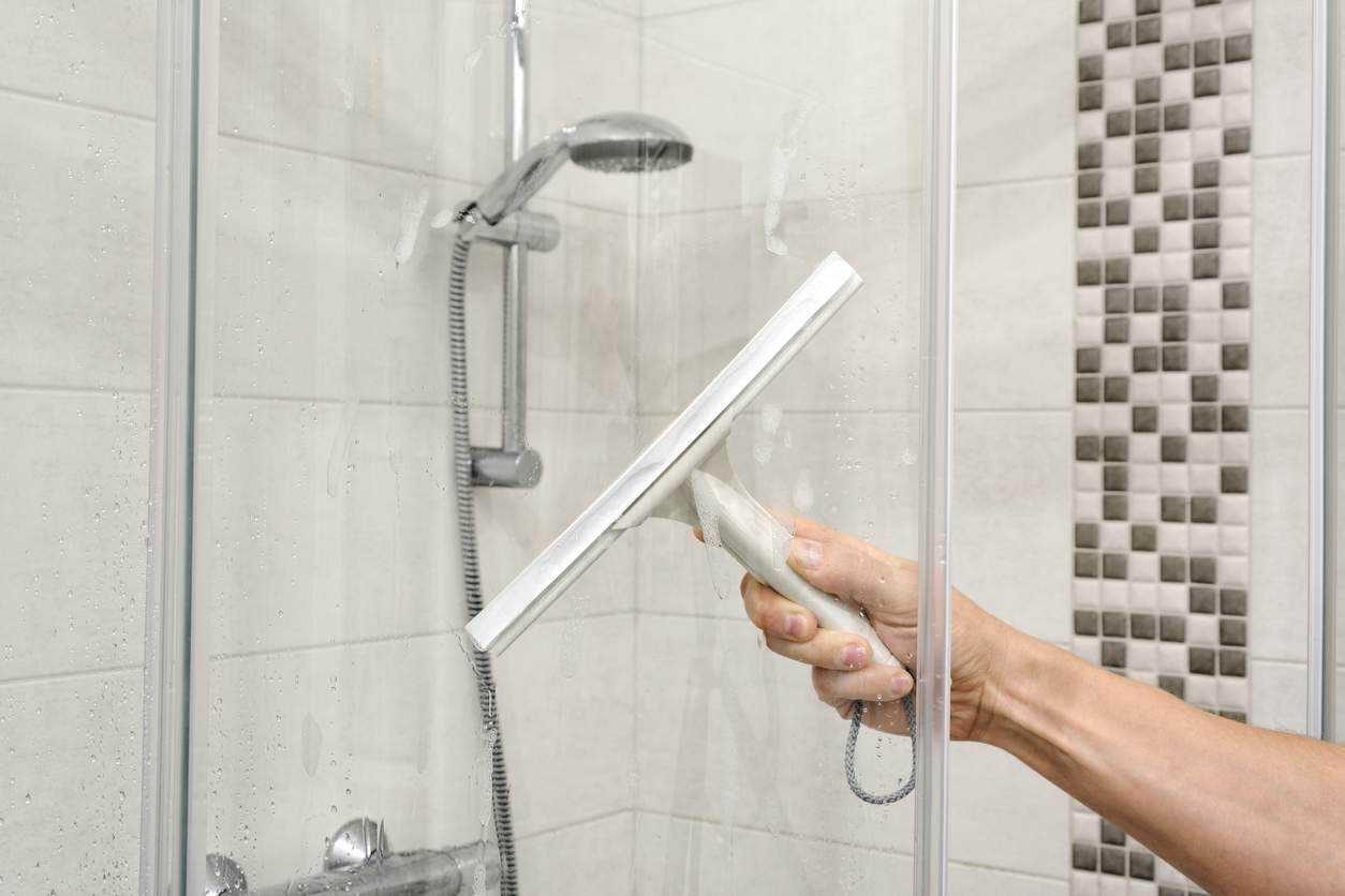 Your Shower Glass Is Covered in Limescale — A Lemon and Salt Will Fix It — Household